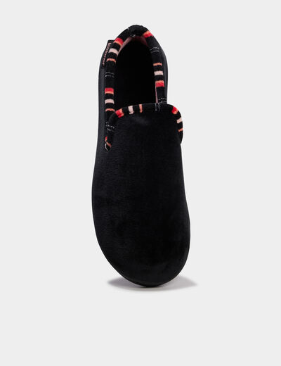 Chaussons Isotoner ecru femme