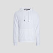 Sweat molleton &agrave; capuche hoodie blanc homme