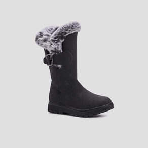 Bottes fourrées noir femme