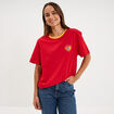 T-shirt maillot de football Espagne rouge mixte