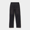 Jeans regular taille &eacute;lastiqu&eacute;e denim noir gar&ccedil;on