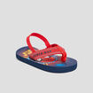Tongs Spider-Man bleu marine gar&ccedil;on