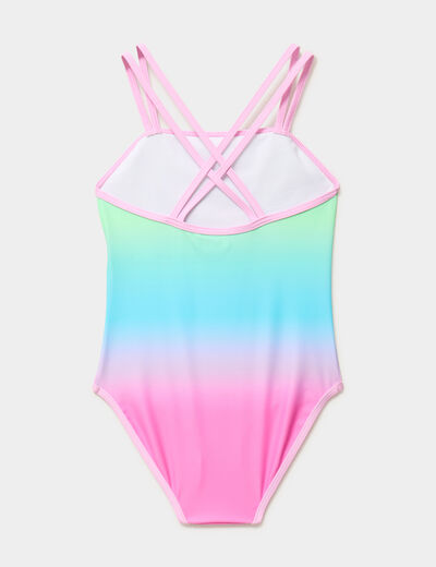 Maillot de bain une pi&egrave;ce Vaiana multicolore fille