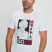 T-shirt Dragon Ball Z blanc homme