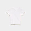 T-shirt manches courtes coton blanc b&eacute;b&eacute; gar&ccedil;on