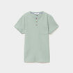 T-shirt manches courtes vert pastel gar&ccedil;on