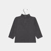 T-shirt manches longues gris foncé bébé garçon