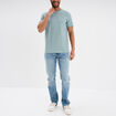 T-shirt manches courtes gris homme