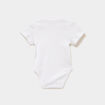 Lot 3 bodies US coton manches courtes blanc b&eacute;b&eacute;