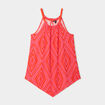 Débardeur asymétrique Mosquitos rose fushia femme