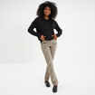 Sweat hoodie manches longues à capuche noir femme