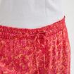 Short de pyjama orange femme
