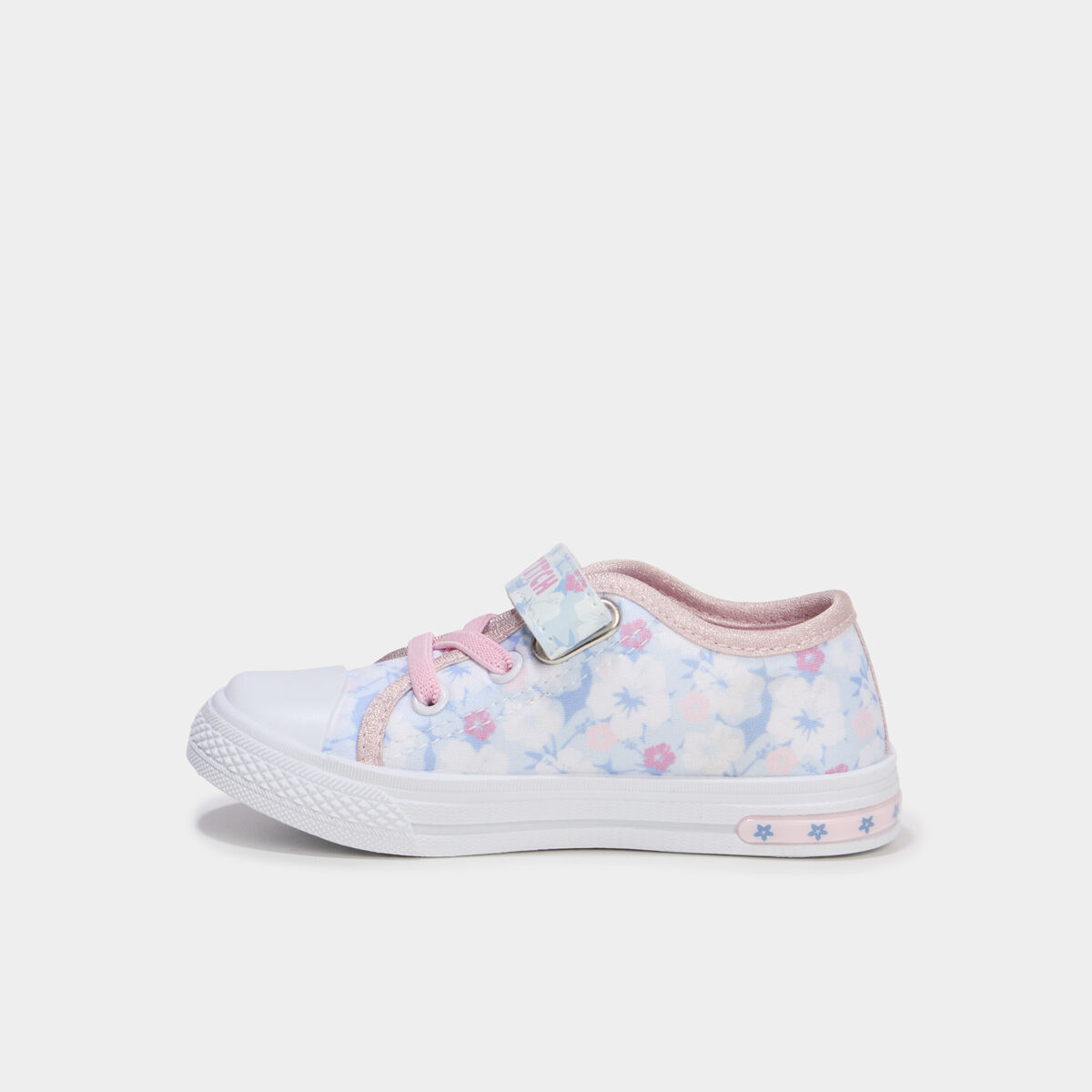 Tennis basses en toile lumineuses Stitch multicolore fille
