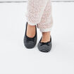 Chaussons ballerines noir femme
