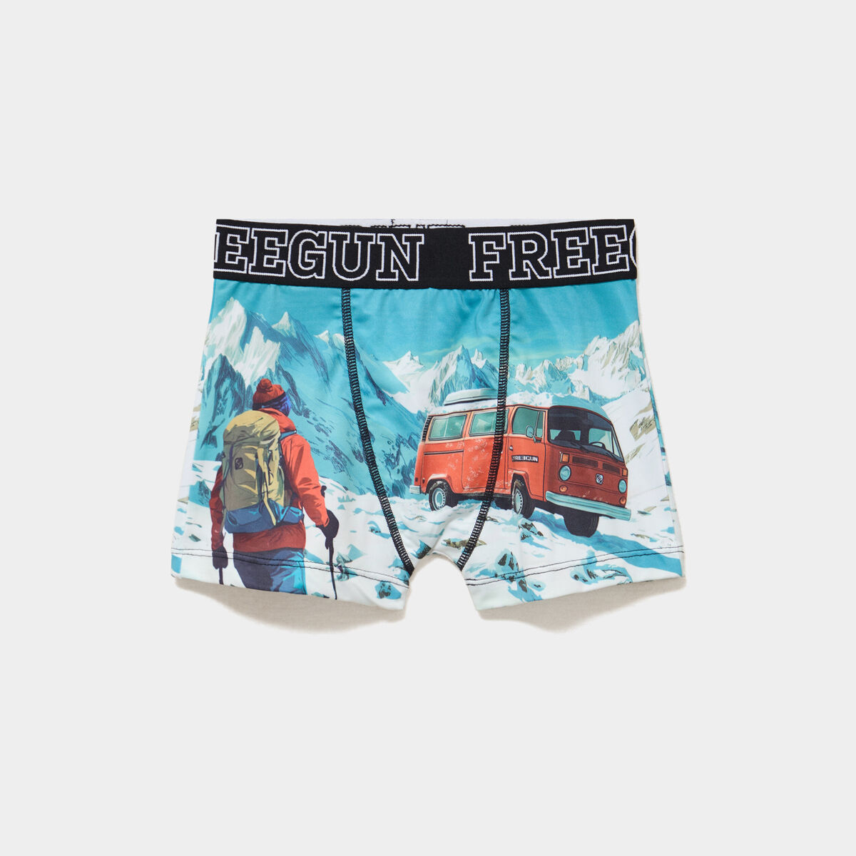 Boxer bleu gar&ccedil;on