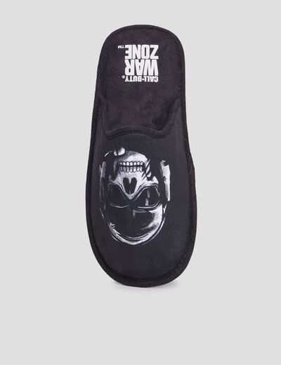 Chaussons mules Call of Duty Warzone noir homme