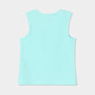 Ensemble 2 pièces débardeur short coton bleu turquoise bébé garçon