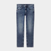 Jeans denim straight 5 poches Creeks denim blue black homme