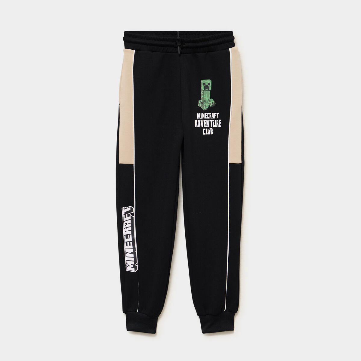 Pantalon de jogging Minecraft noir gar&ccedil;on