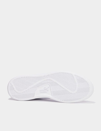 Tennis basses à lacets Puma blanc garçon