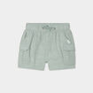 Short poches battle coton vert pastel bébé garçon