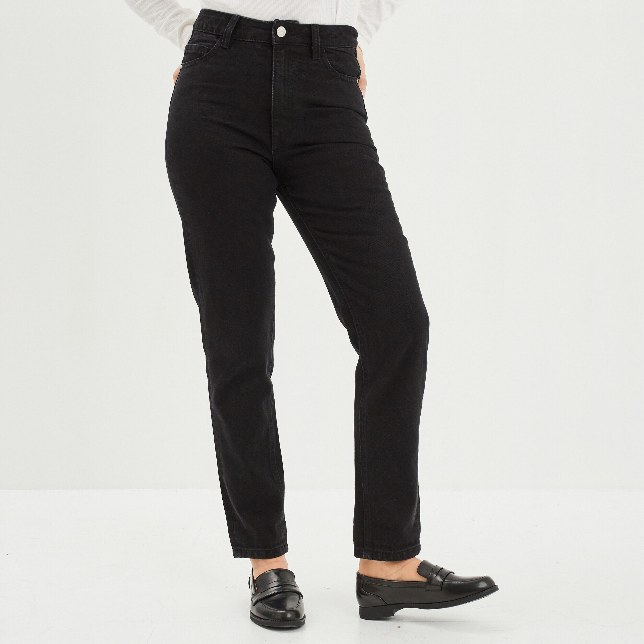 Jean noir femme pas cher online