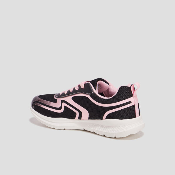 runnings a lacets creeks noir fille Runnings à lacets Creeks noir fille