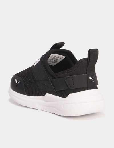 Running élastiquées Softride Puma noir bébé garçon