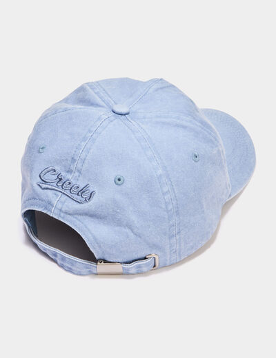Casquette bleu femme