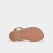 Sandales papillons en cuir Creeks multicolore fille