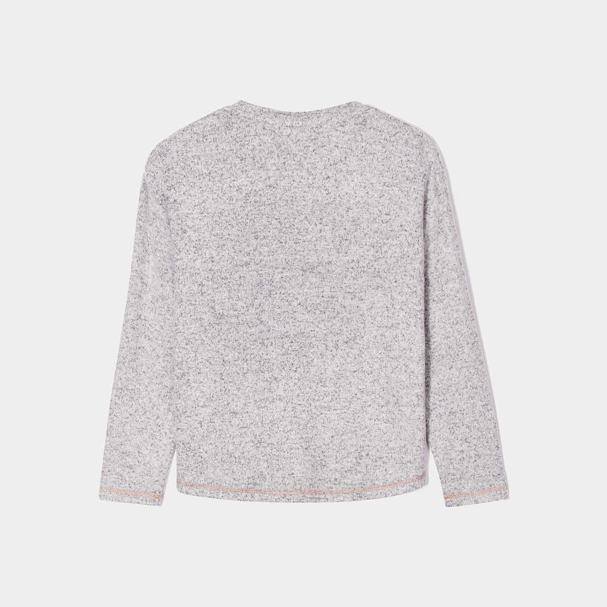 Ensemble pyjama pantalon resserré panda gris clair fille
