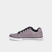 Tennis basses en toile à lacets gris homme