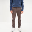 Pantalon chino slim stretch taupe homme