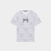 T-shirt oversize manches courtes Liberto blanc homme