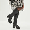 Bottes à talons hauts noir femme