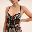Body en dentelle noir femme