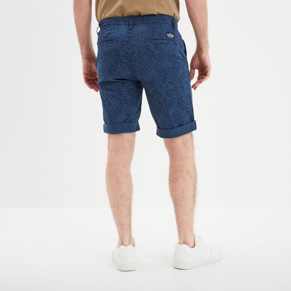 Bermuda chino droit Creeks bleu marine homme