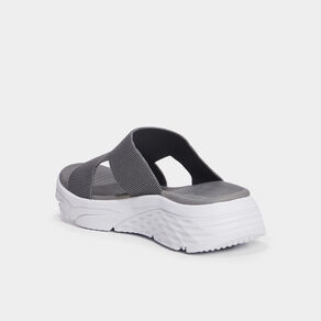Mules compensées Confortissimo Flyknit gris femme