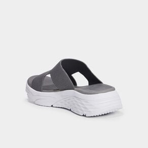 mules compensees confortissimo flyknit gris femme Mules compensées Confortissimo Flyknit gris femme
