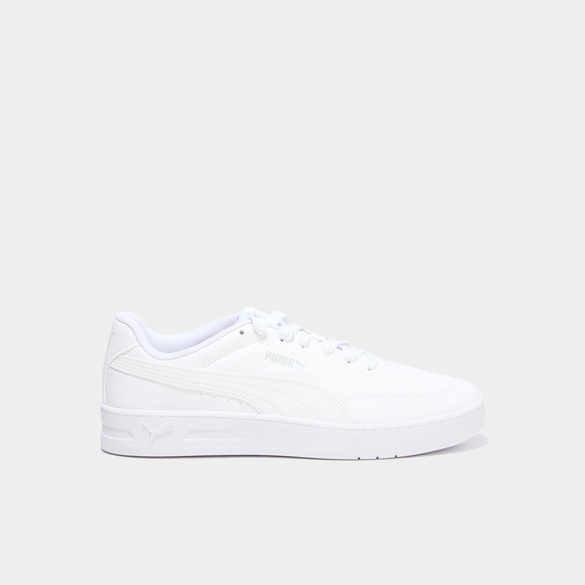 Tennis basses Puma Court Classic Clean blanc homme