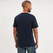 T-shirt manches courtes coton bleu marine homme