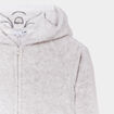 Combinaison pyjama pilou à capuche gris garçon