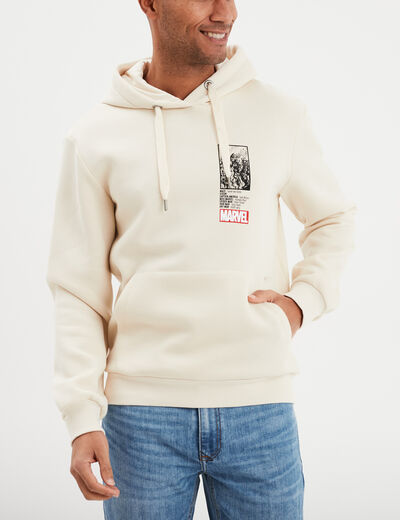 Sweat à capuche hoodie Marvel Avengers sable homme