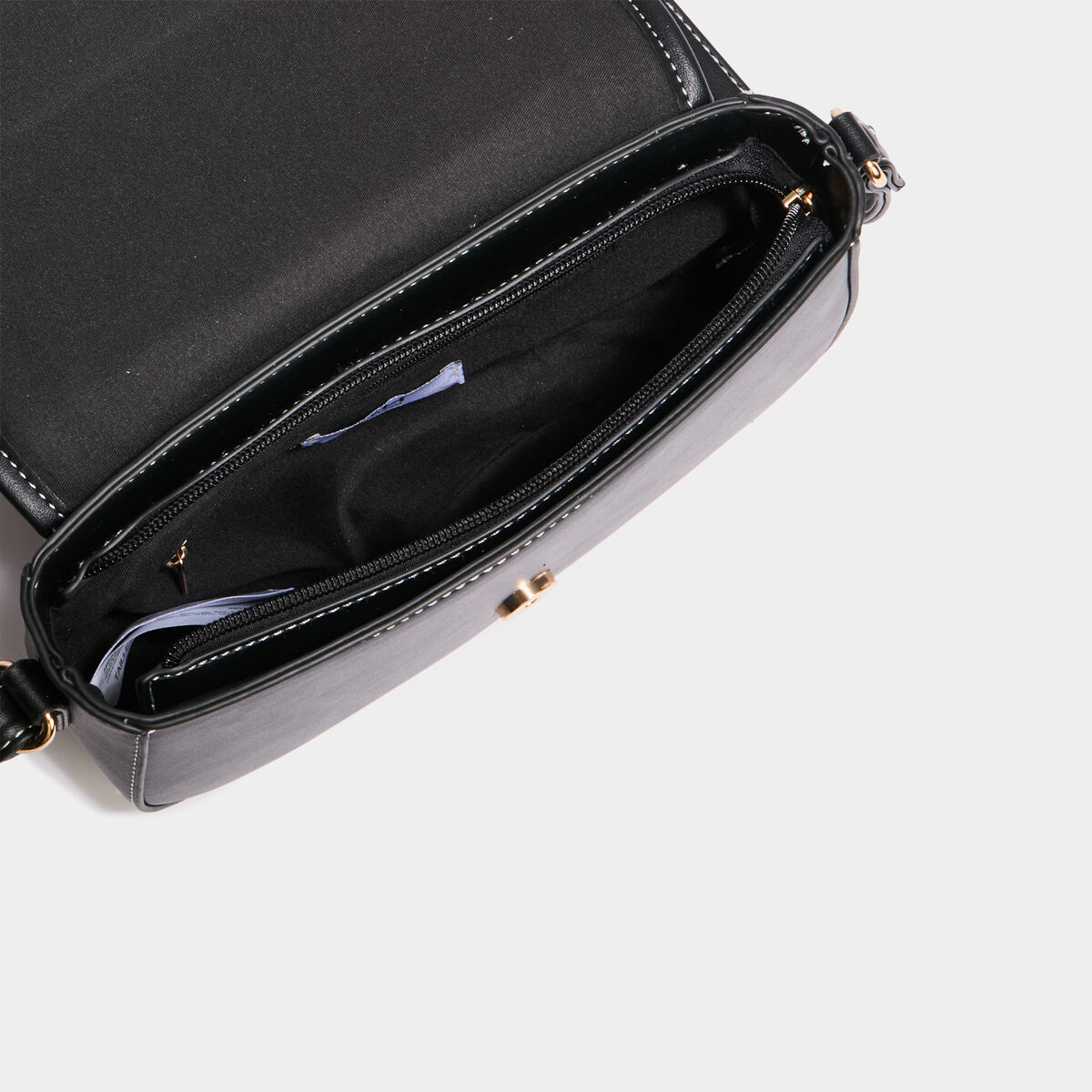 Sac besace en bandoulière noir femme