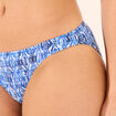 Bas de maillot de bain bleu femme