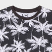 T-shirt manches courtes coton noir gar&ccedil;on