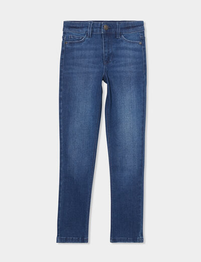 Jeans skinny 5 poches denim stone fille