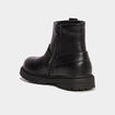 Bottines crantées avec boucles Liberto noir fille