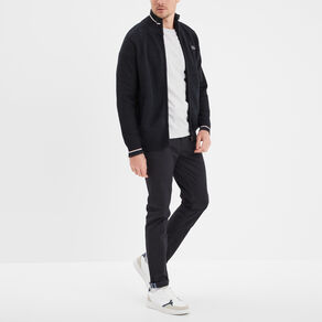 Gilet zippé Creeks bleu marine homme
