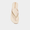 Tongs plateformes Ipanema sable femme